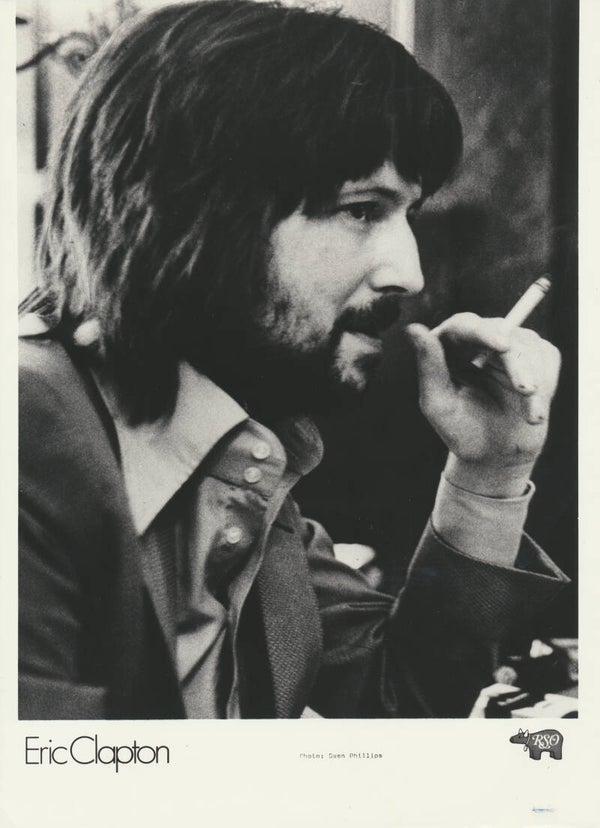 Eric Clapton - 1970s [Holland] - Publicity Press Photo
