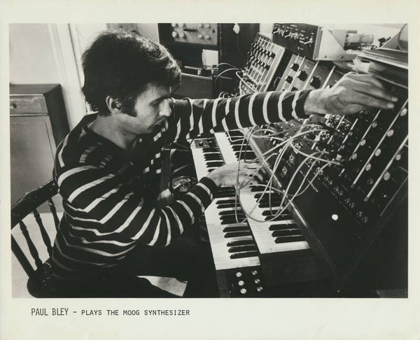 Paul Bley - Moog - 1980s [Holland] - Publicity Press Photo