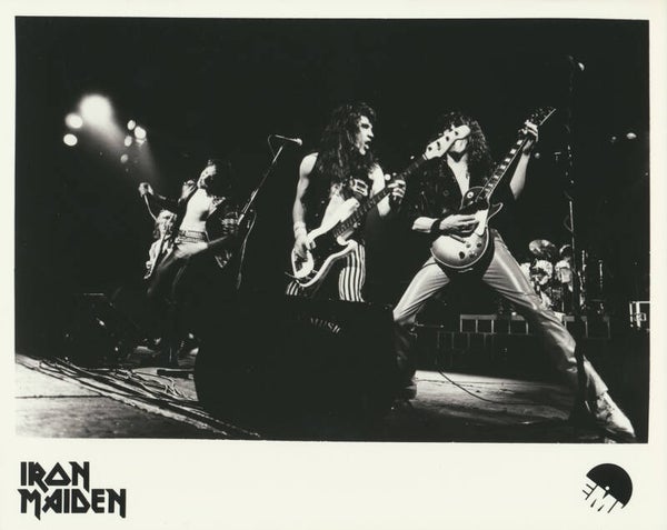 Iron Maiden - Paul Di'Anno - 1981 [UK] - Publicity Press Photo