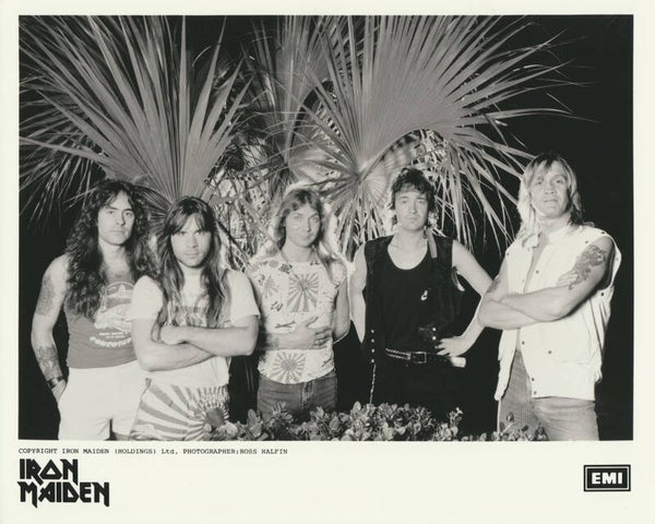 Iron Maiden - 1980s [UK] - Publicity Press Photo