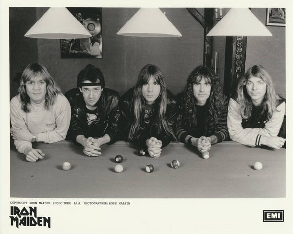 Iron Maiden - 1980s [UK] - Publicity Press Photo