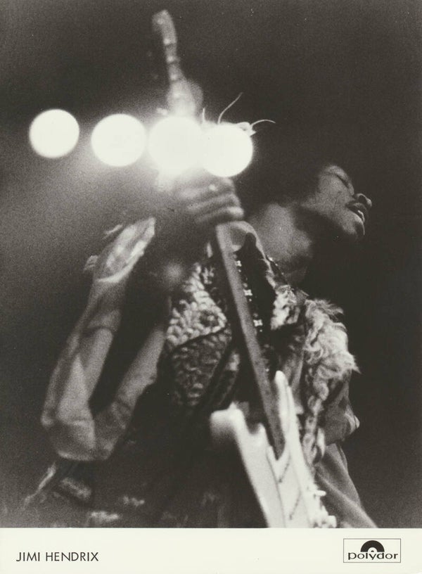 Jimi Hendrix - 1970s [Holland] - Publicity Press Photo