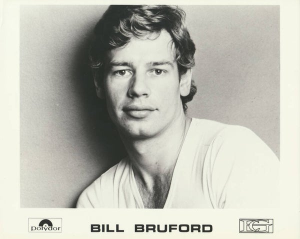 Bill Bruford - Yes - King Crimson - 1970s [UK] - Publicity Press Photo