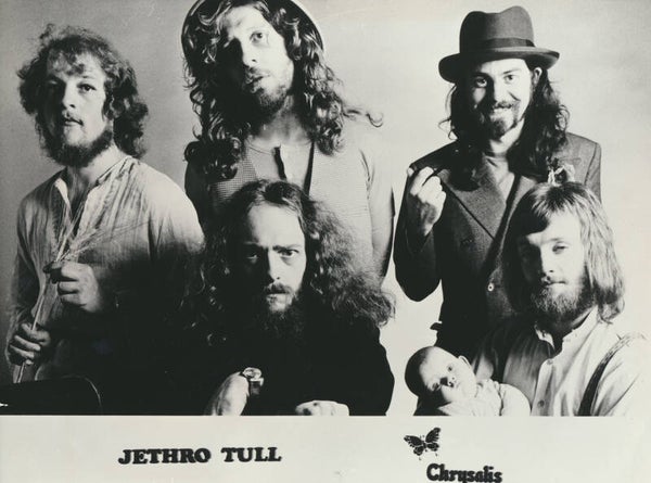 Jethro Tull - Ian Anderson - 1970s [Holland] - Publicity Press Photo