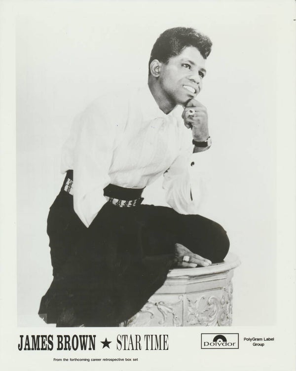 James Brown - Star Time - 1991 [UK] - Publicity Press Photo