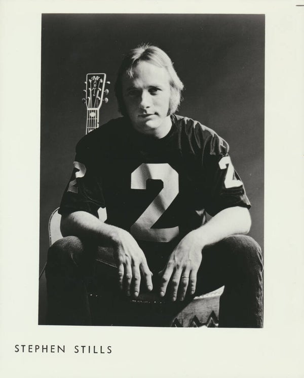 Stephen Stills - 1970s [USA] - Publicity Press Photo