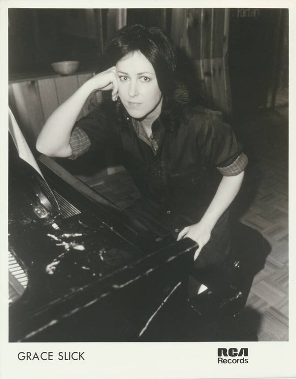 Grace Slick - Jefferson Airplane - 1970s [Holland] - Publicity Press Photo