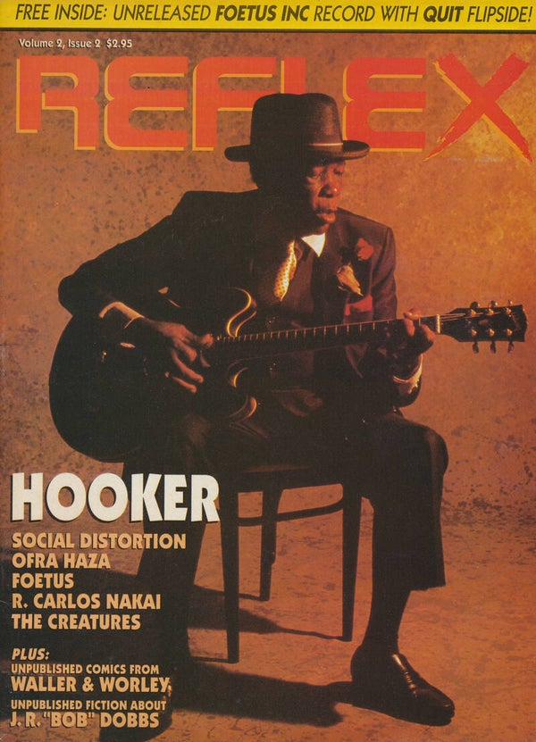Reflex Magazine Volume 2 Issue 2 - 1989 [USA] - Magazine + Flexi