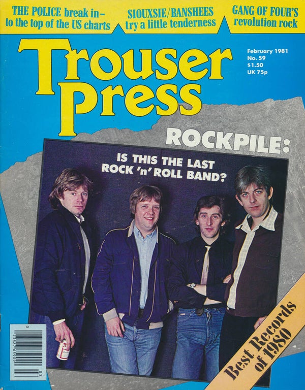 Trouser Press - Issue 59 - February 1981 [USA] - Magazine