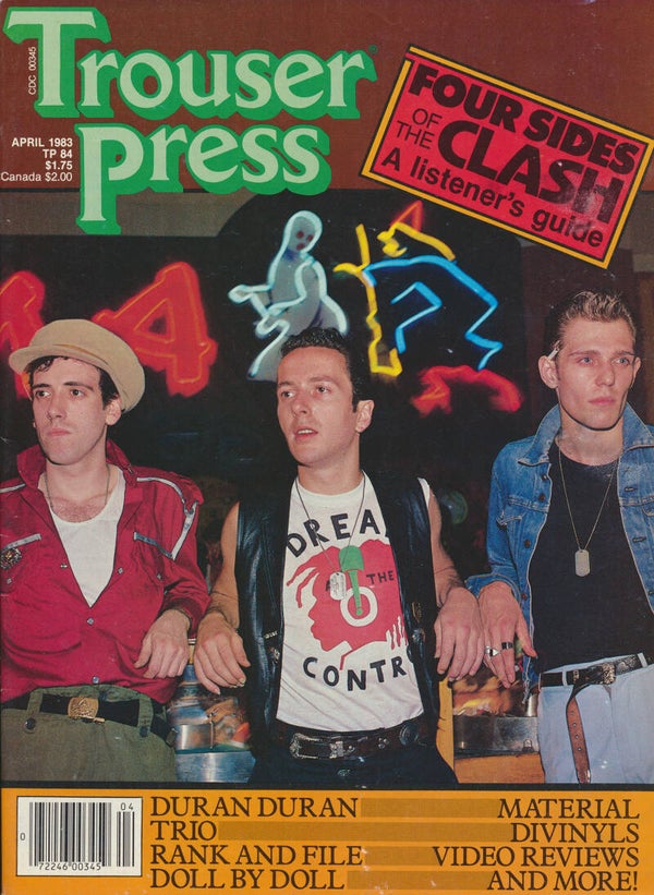Trouser Press - Issue 84 - April 1983 [USA] - Magazine