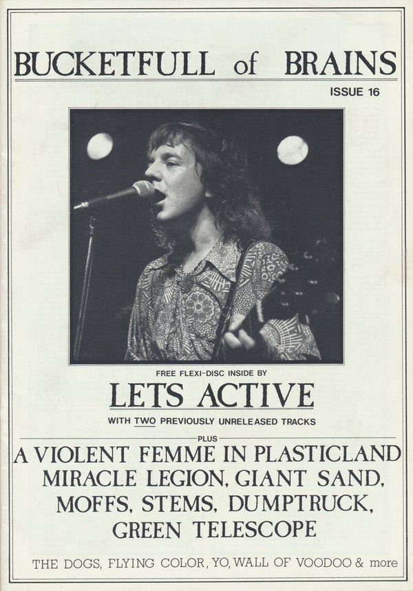Bucketfull of Brains - Issue 16 - June 1986 [UK] - Magazine + Flexi