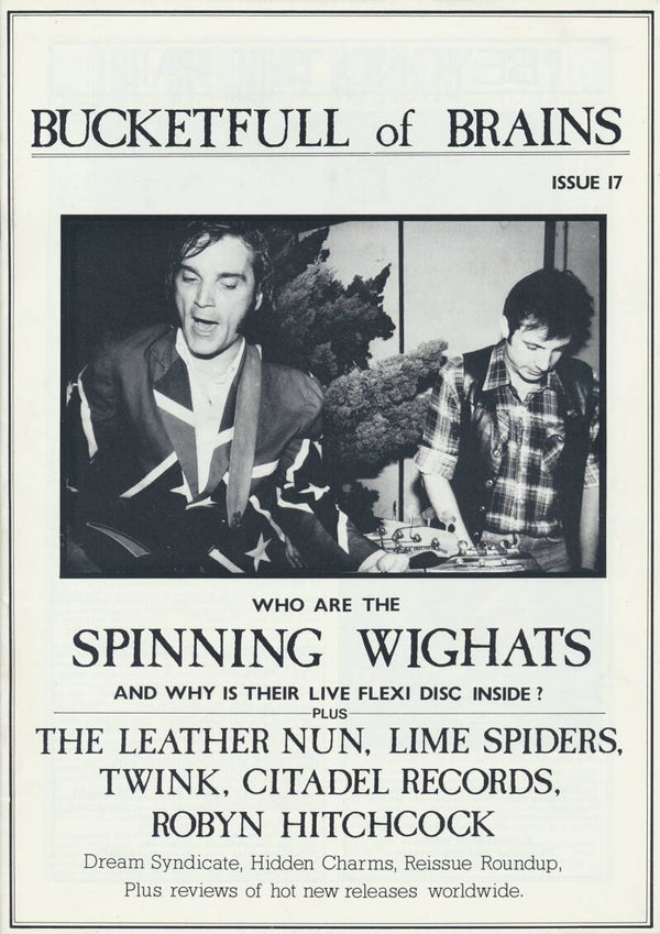 Bucketfull of Brains - Issue 17 - August 1986 [UK] - Magazine + Flexi