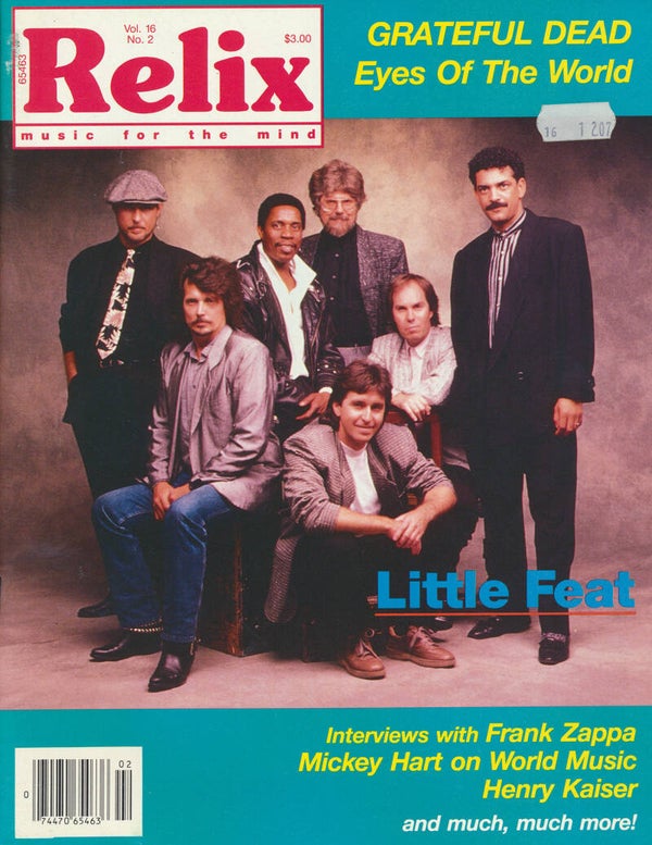 Relix - April 1989 [USA] - Magazine