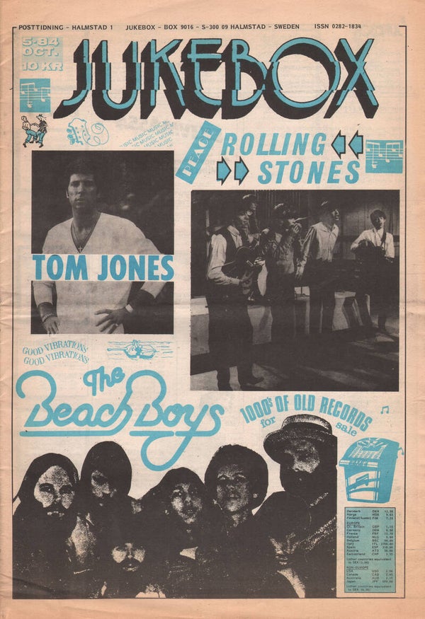 Jukebox - Issue 5 - October 1984 [Sweden] - Magazine