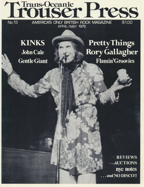 Trans-Oceanic Trouser Press - Issue 13 - April 1976 [USA] - Magazine
