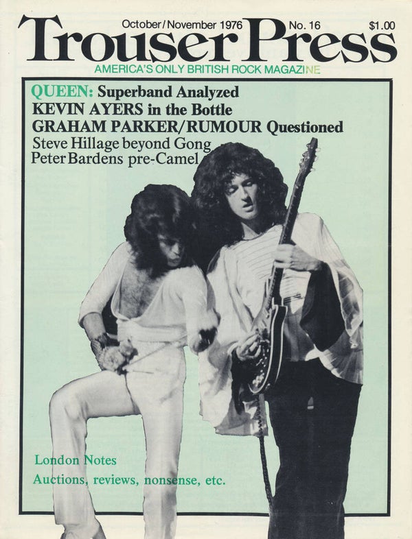 Trouser Press - Issue 16 - October 1976 [USA] - Magazine