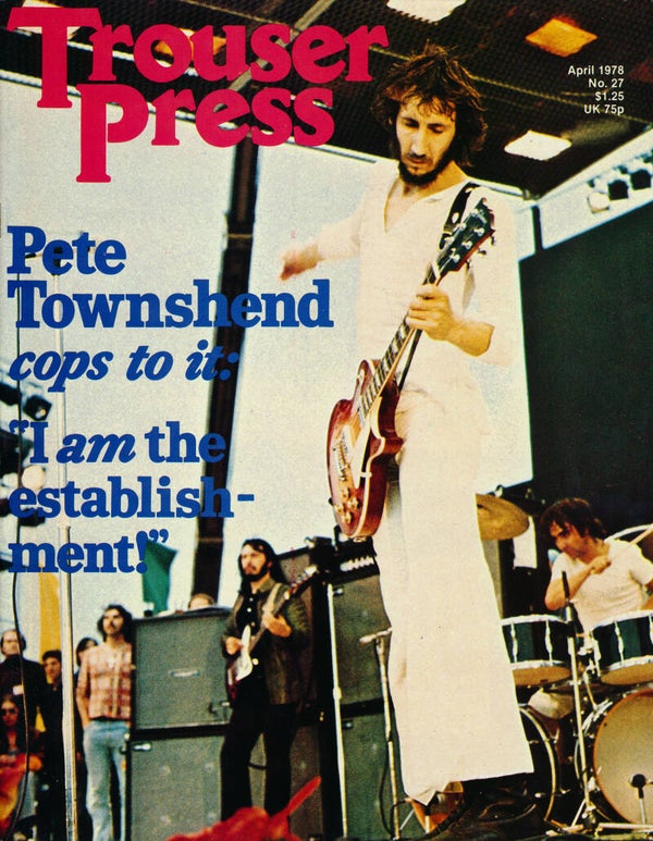 Trouser Press - Issue 27 - April 1978 [USA] - Magazine