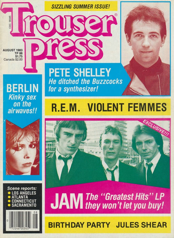 Trouser Press - Issue 88 - August 1983 [USA] - Magazine