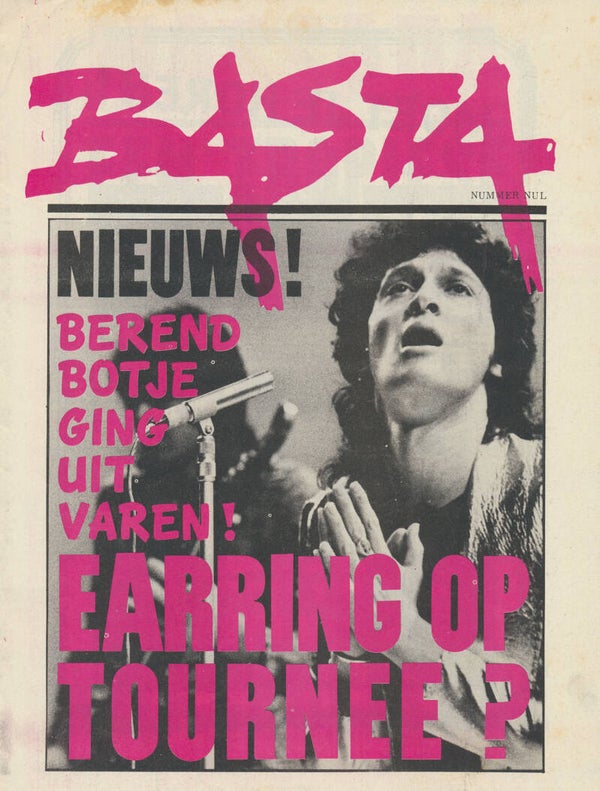 Basta - Nummer 0 - September 1978 [Holland] - Magazine