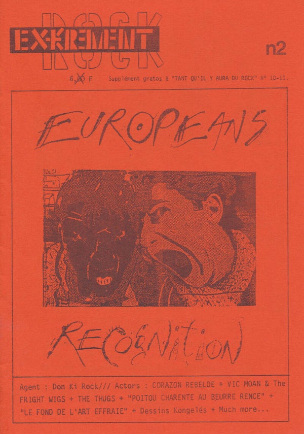 Exkrement Rock - Issue 2 - 1986 [France] - Magazine