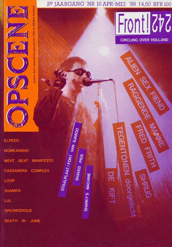 Opscene - Issue 10 - April 1989 [Holland] - Magazine