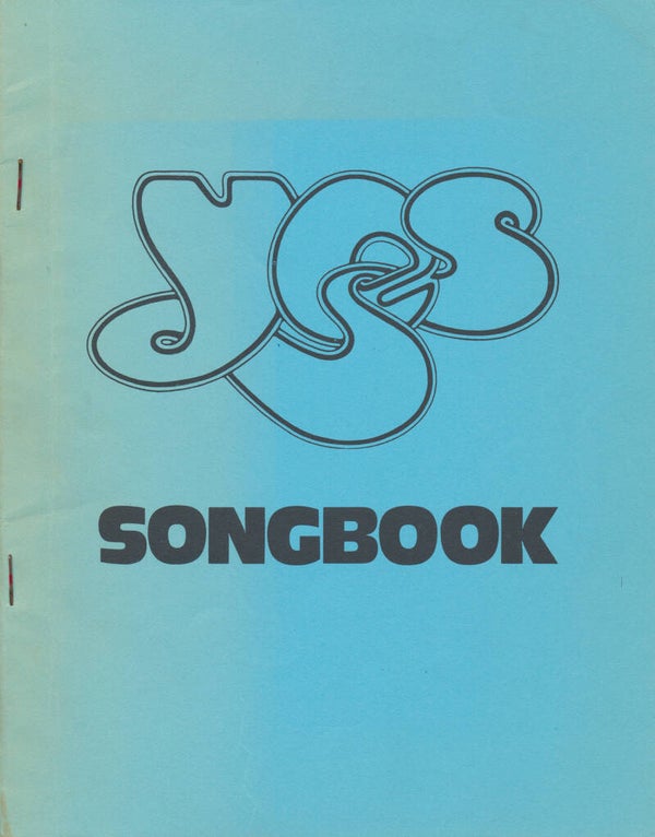 Yes - Yes Songbook [Holland] - Book