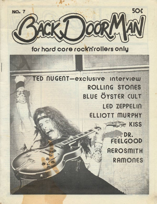 Back Door Man - Issue 07 - June 1976 [USA] - Magazine