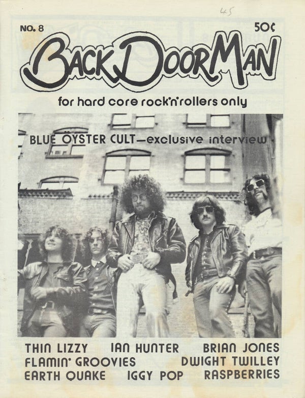 Back Door Man - Issue 08 - September 1976 [USA] - Magazine