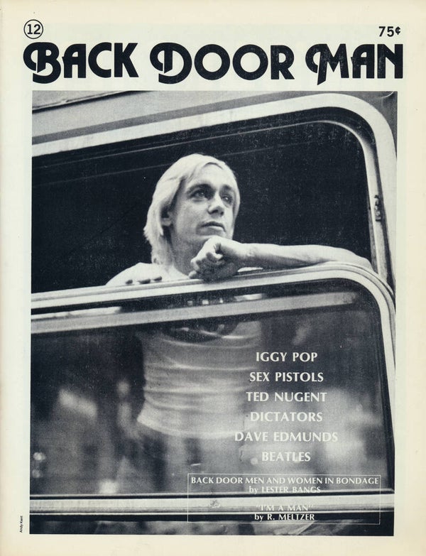 Back Door Man - Issue 12 - July 1977 [USA] - Magazine