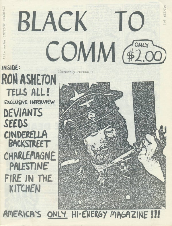 Black To Comm - Issue 14 - 1988 [USA] - Magazine
