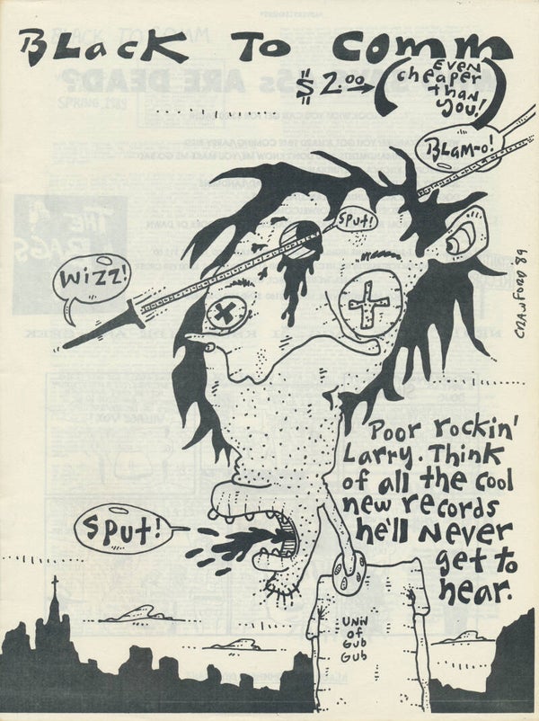 Black To Comm - Issue 15 - Spring 1989 [USA] - Magazine