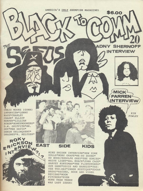 Black To Comm - Issue 20 - Summer 1993 [USA] - Magazine