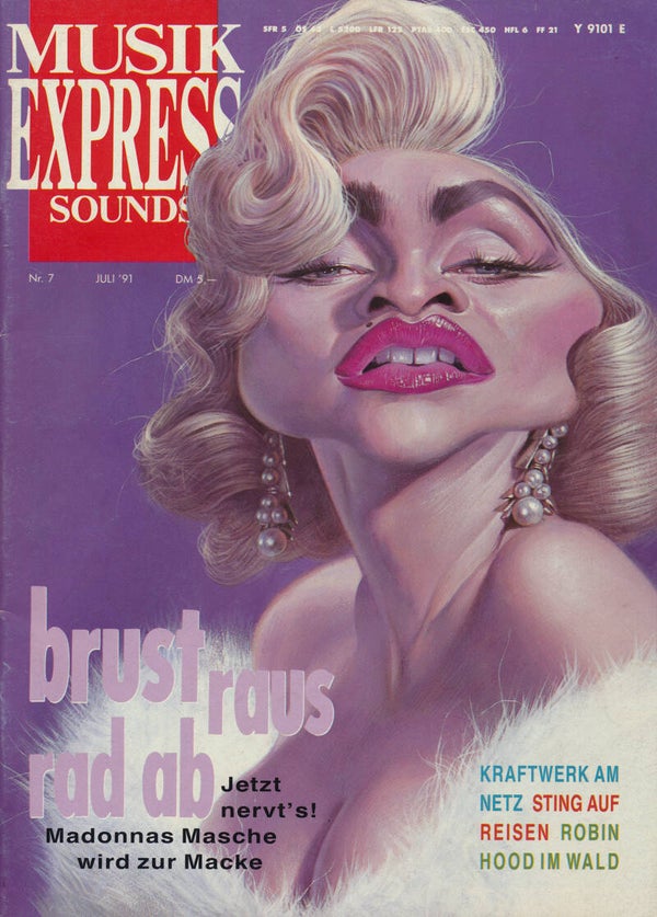 Musik Express Sounds - Issue 7 - July 1991 [Switzerland] - Magazine