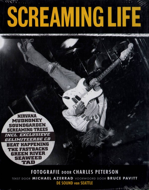 Nirvana - Soundgarden - Screaming Life - 1995 [Holland] - Book + CD