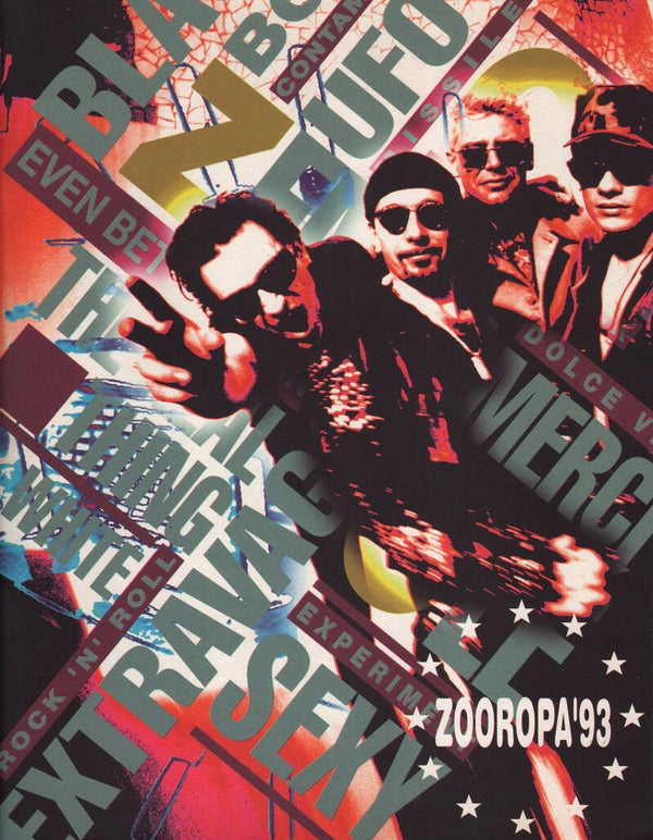 U2 - Zooropa '93 - 1993 [UK] - Tour Programme