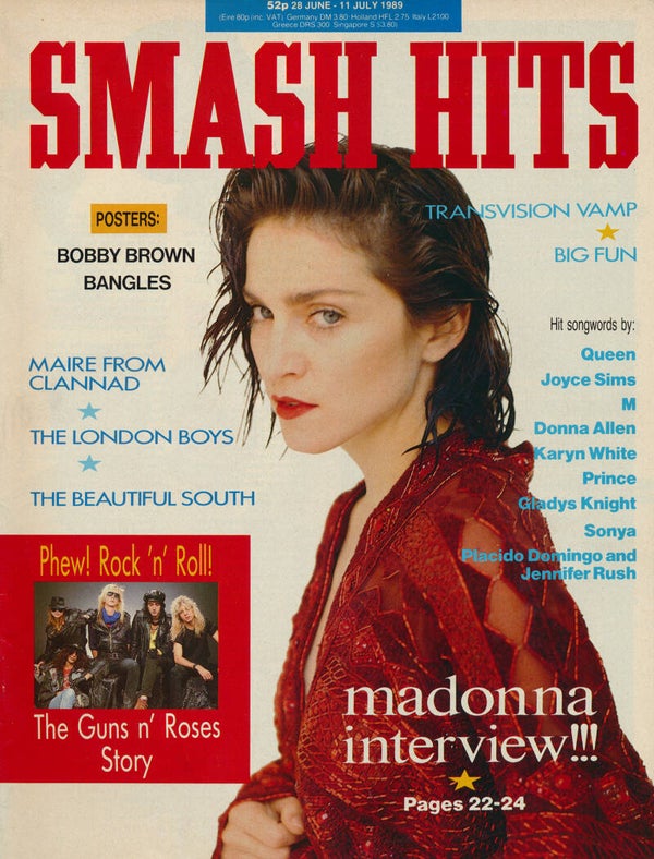 Smash Hits - June 28, 1989 [UK] - Magazine