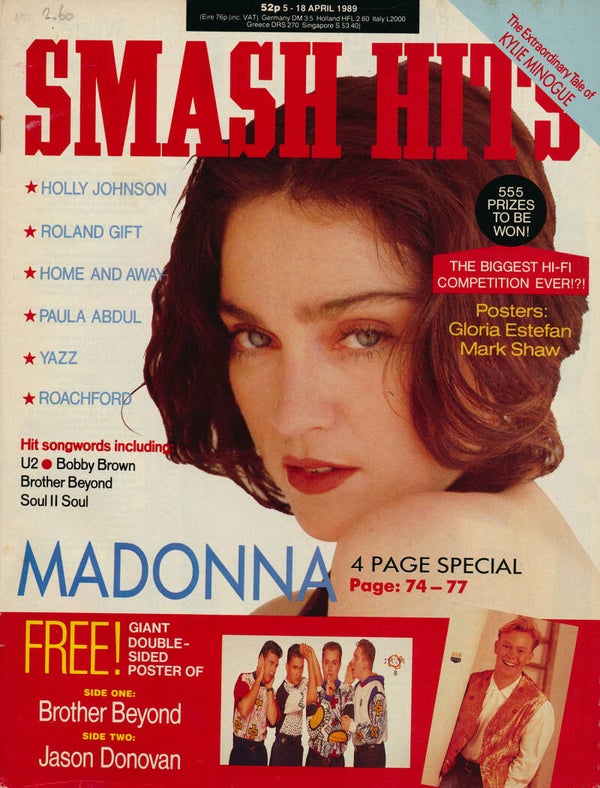 Smash Hits - April 5, 1989 [UK] - Magazine