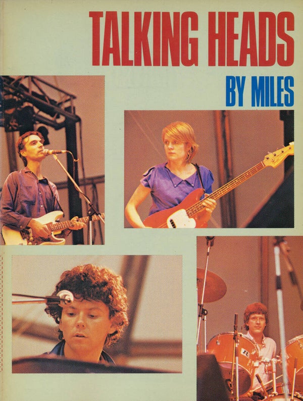 Talking Heads - By Miles - 1981 [UK] - Book (1st Printing)