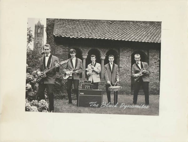 The Black Dynamites - Dutch Beat / Nederbiet - 1960s [Holland] - Publicity Press Photo