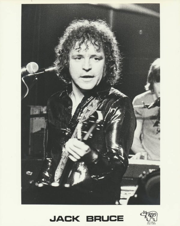 Jack Bruce - Cream - 1970s [UK] - Publicity Press Photo