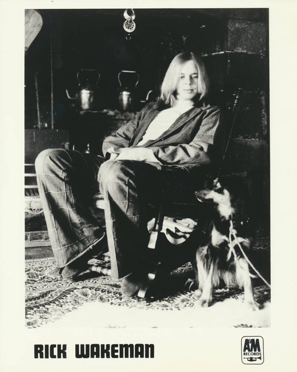Rick Wakeman - Yes - 1970s [UK] - Publicity Press Photo