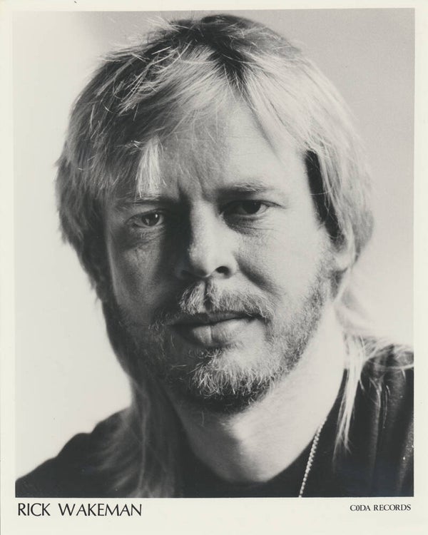 Rick Wakeman - Yes - 1980s [UK] - Publicity Press Photo