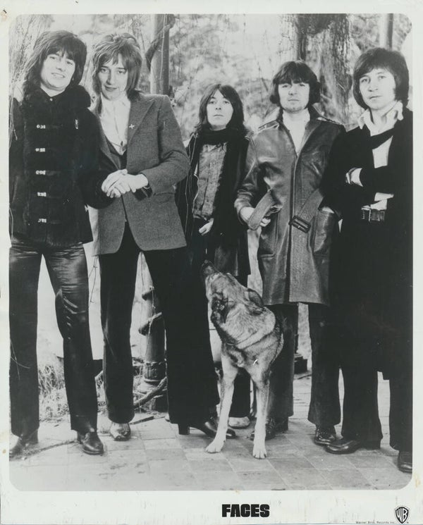 Faces - Ron Wood - Rolling Stones - 1970s [USA] - Publicity Press Photo