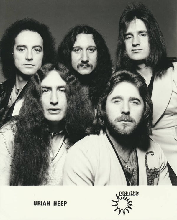 Uriah Heep - 1970s [UK] - Publicity Press Photo