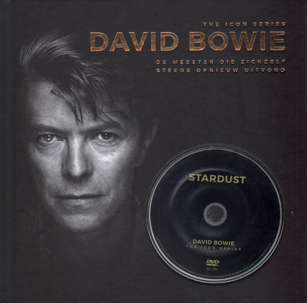 David Bowie - The Icon Series - 2017 [Holland] - Book + DVD