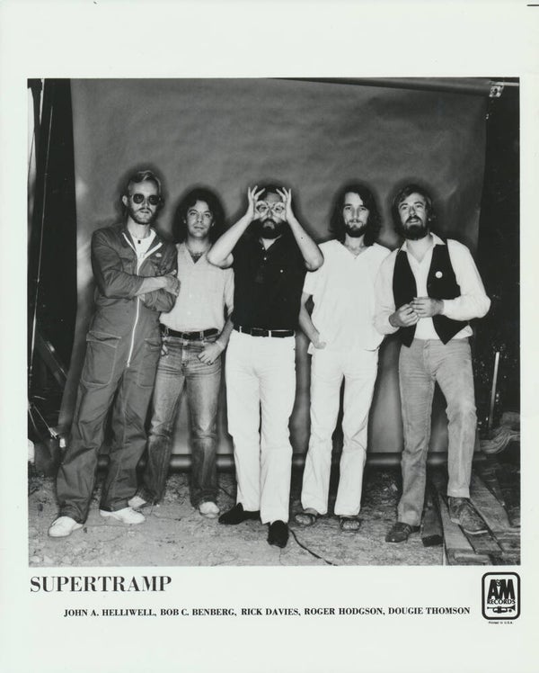 Supertramp - 1982 [USA] - Publicity Press Photo