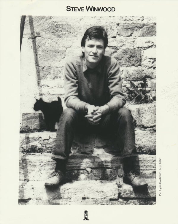 Steve Winwood - July 1982 [UK] - Publicity Press Photo