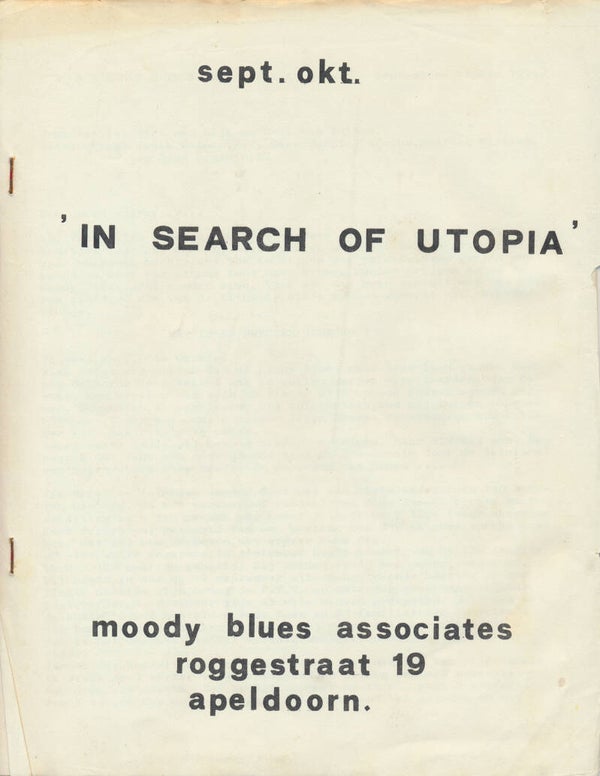 The Moody Blues - In Search Of Utopia - September 1973 [Holland] - Magazine