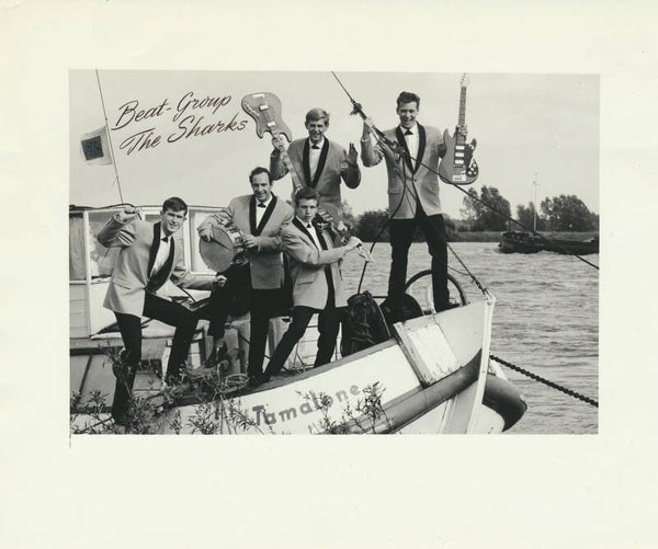 The Sharks - Dutch Beat / Nederbiet - 1960s [Holland] - Publicity Press Photo