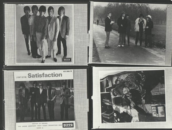 The Rolling Stones - 1960s [Holland] - Contact Sheet Photo